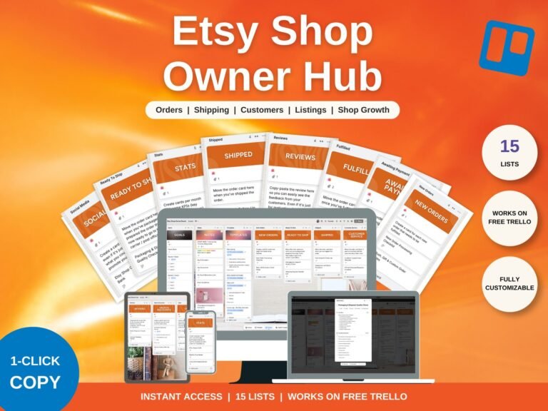 Etsy Shop Owner Hub preview