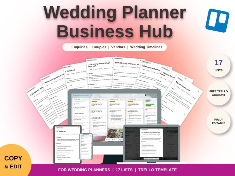 Wedding Planner Business Hub preview